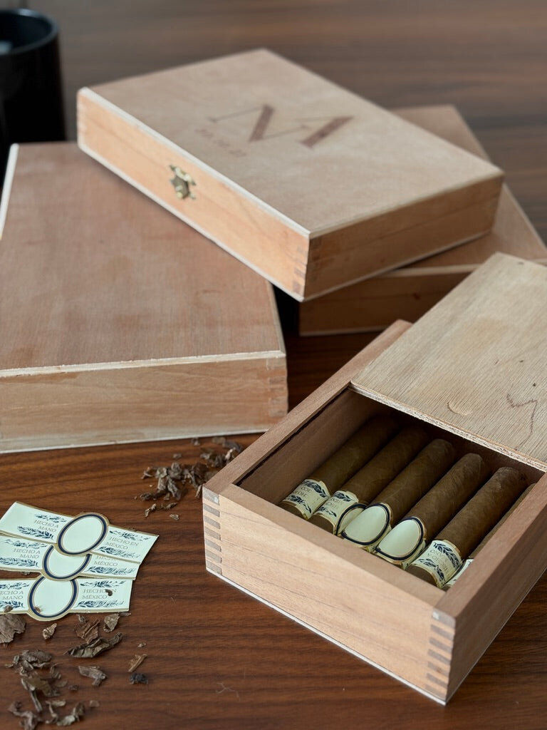 Cajas de cedro rojo